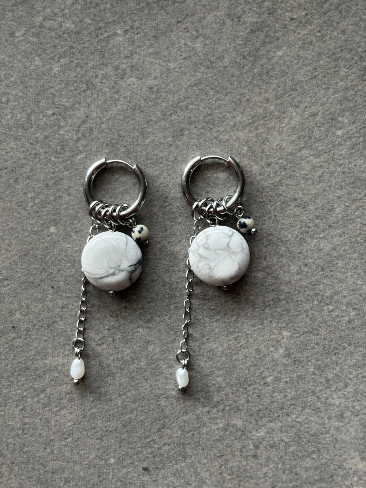 Marble Earrings