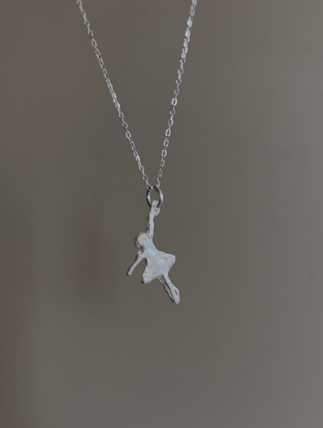 Handcrafted ballerina pendant