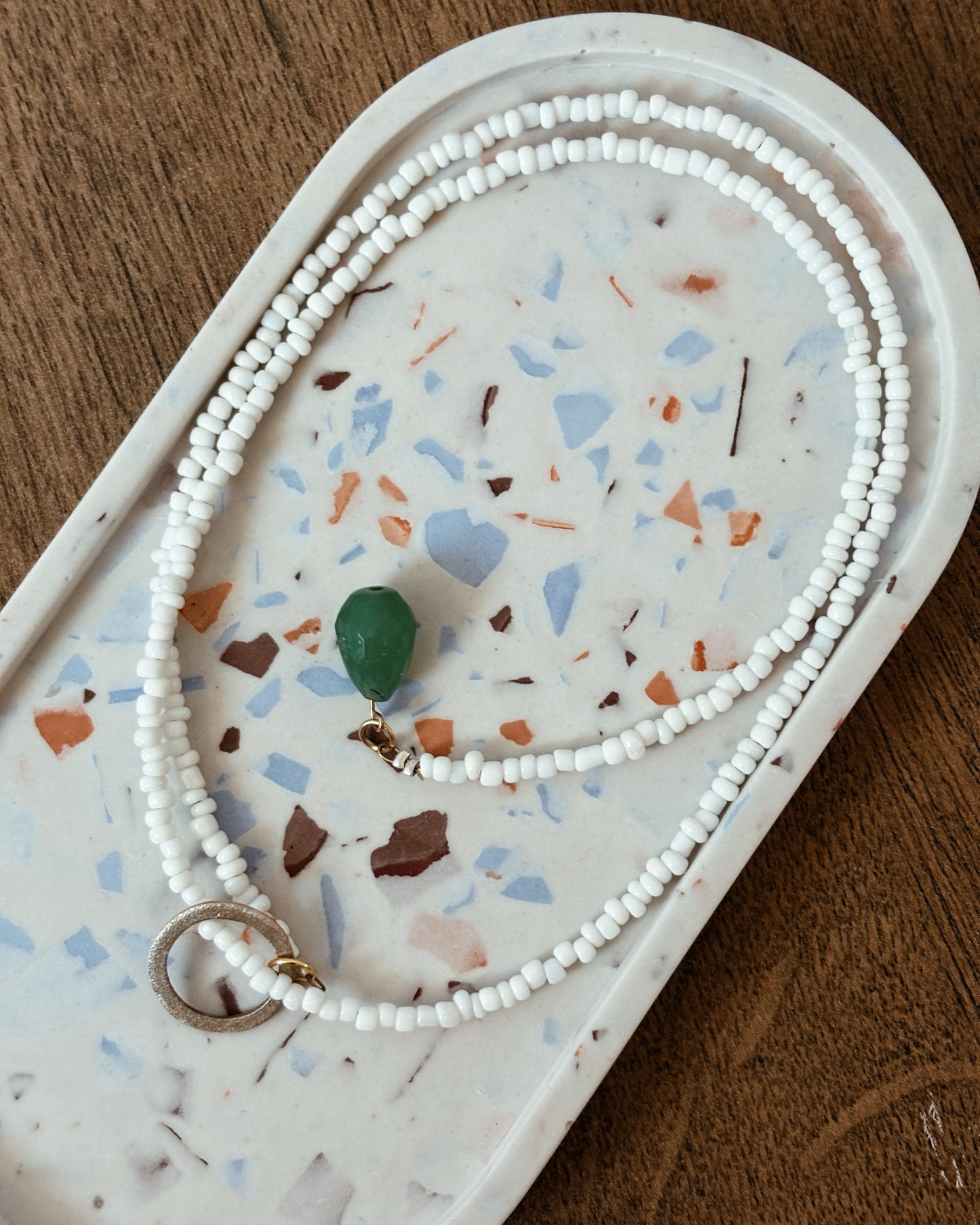 Mosaic charm jewellery tray