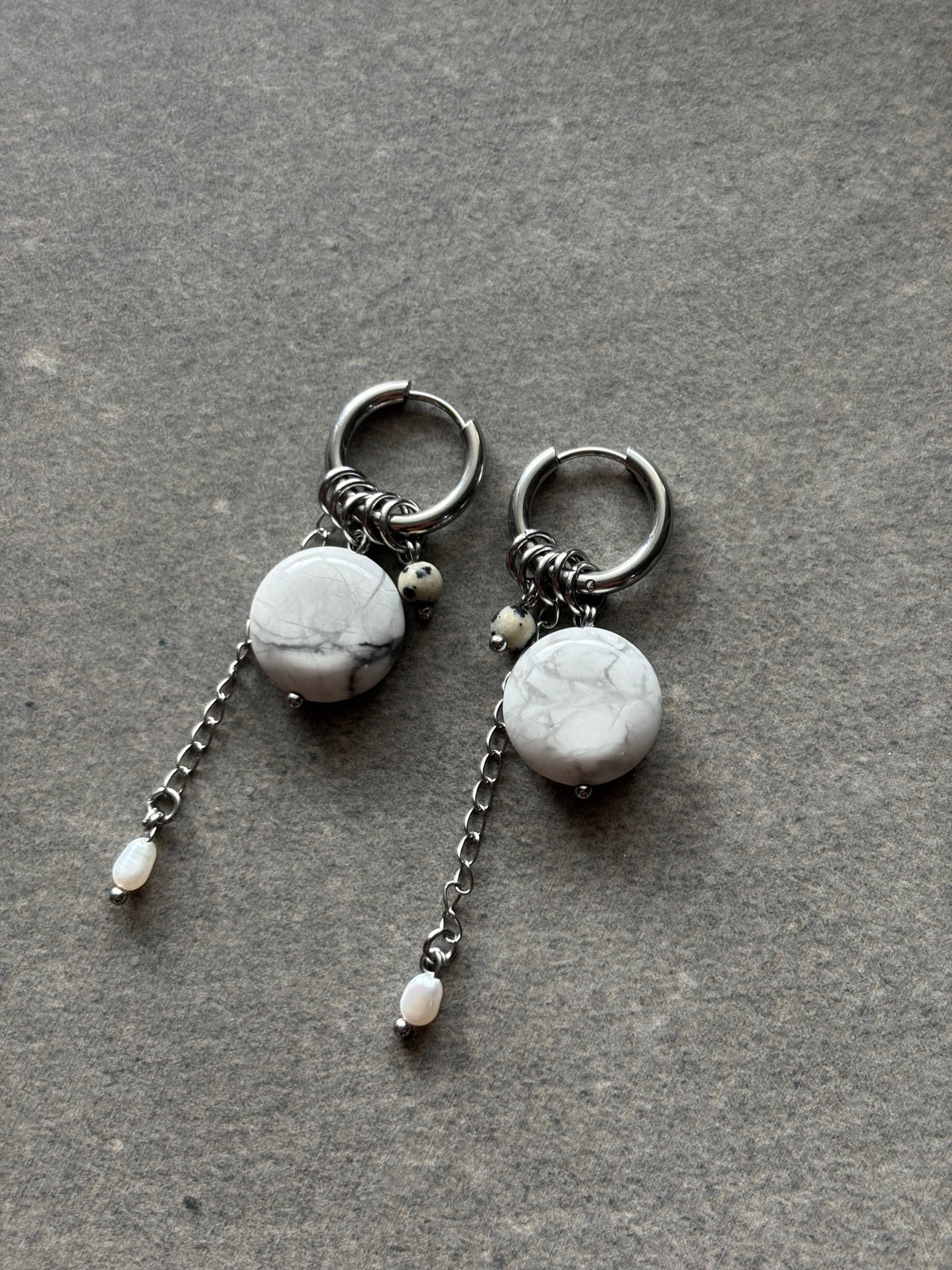 Marble Earrings